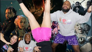 CLUB ANTHEM  French Montana amp Doja Cat ft Saweetie  Handstand Official Music Video REACTION [upl. by Hazelton]