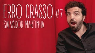 Erro Crasso T1 Ep7  SALVADOR MARTINHA fala sobre achatar cabelos viagens de finalistas e mais [upl. by Aili]