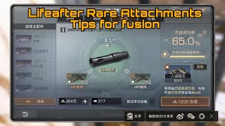 Stop fusing like new player  Lifeafter rare attachment fusion trick lifeafter [upl. by Zerimar914]