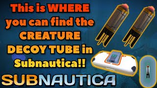 ALL Creature Decoy Databox Locations in Subnautica [upl. by Nannoc]