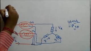 Two Wattmeter Method  3 Phase Power Measurement [upl. by Ynaffital]