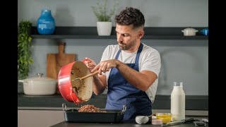 Lazaros Tipp für perfekte Moussaka🍆🥔🌿 [upl. by Moffat]