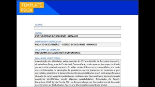 Projeto de Extensão Como fazer  UNOPAR ANHANGUERA PITÁGORAS AMPLI 2024 [upl. by Irme]