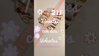 Tirante con volantes coser diydecostura coseresfacil costurafacilymas tutorial [upl. by Ettinger]