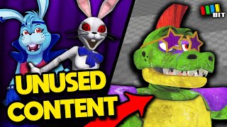 FNAF Help Wanted 2 Unused Content amp Out of Bounds Secrets  LOST BITS TetraBitGaming [upl. by Eittik277]