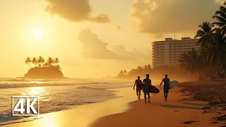 Hello Sri Lanka 🇱🇰 Weligama Beach Paradise Morning Walk [upl. by Adev187]