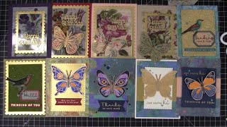 10 Cards  SSS March 2024  quotMix and Match Butterfliesquot [upl. by Yoc]