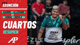 Highlights TOLITO AGUIRRE  TITO ALLEMANDI vs GUIRAL  URZOLA  CUARTOS  Asunción Open [upl. by Anaher]