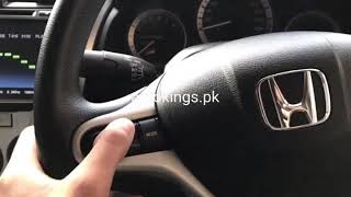 Honda city multimedia cruise control buttons [upl. by Aneerehs845]