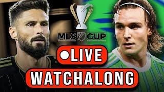 LAFC vs Seattle Sounders LIVE Watchalong  MLS Cup Playoffs [upl. by Aisekal]