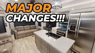 New 2024 Jayco Pinnacle Changes amp Updates Reviewed From Current Owner  Comparing to My 37MDQS [upl. by Gerrilee]