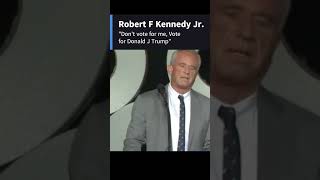 Robert Kennedy Jr Endorses Donald Trump [upl. by Siramed]