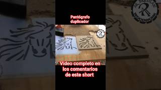 Cómo hacer Pantógrafo duplicador a escala real  AR BRICOLAJE WOODWORK 👍👍👍 arbricolajewoodwork [upl. by Noreht513]