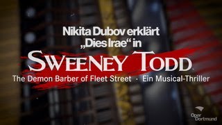 Operndramaturg Nikita Dubov zur Musik von »Sweeney Todd« – Oper Dortmund [upl. by Amaty]