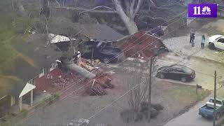 Raw Haralson County storm damage [upl. by Ostler150]