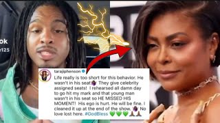 Keith Lee Why He Threw Away The Rose Given To Him By Taraji P Henson [upl. by Conte]