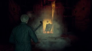 Abstract Daddy Boss Fight  Silent Hill 2 Remake Hard Combat Steel Pipe Only [upl. by Aleafar]