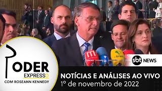 🔴 Poder Expresso Bolsonaro fala pela primeira vez após eleição de Lula [upl. by Yatnahc889]