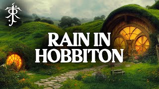 LOTR  Rain in Hobbiton 🎆  1 Hour Ambience [upl. by Weld]