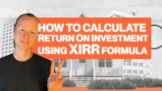 How to Calculate Return on Investment ROI Using the XIRR Formula in Excel [upl. by Uohk]