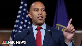 Watch Hakeem Jeffries holds weekly press conference  NBC News [upl. by Sral]