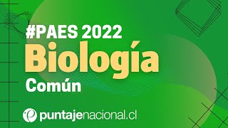 PAES 2022  Biología común  Pregunta 1 [upl. by Isaiah]