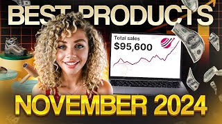 Top 10 Winning Products to Sell in November 2024 [upl. by Lucio]