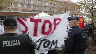 Marsz Równości Szczecin  kontrmanifestacja [upl. by Ejroj]