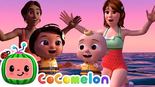 Beach Sports Day with Nina and JJ 🏖️  🍉 CoComelon  JJs Baby Songs 🎶 [upl. by Nyrem]