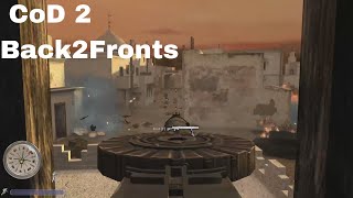 Call of Duty 2 Back2Fronts Mod  Veteran Difficulty  Mission 17  Armored Car Escape [upl. by Anelas]