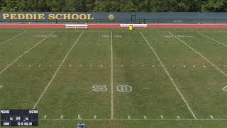 Peddie varsity boys football vs Academy of the New Church [upl. by Rowen]