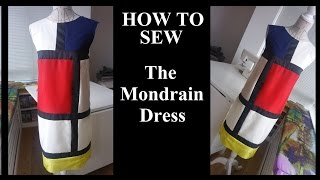 How to sew the Mondrian dress [upl. by Leilamag]