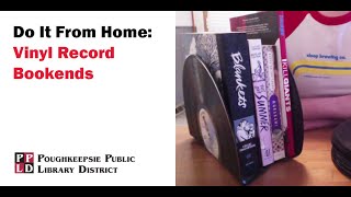 Do It From Home Vinyl Record Bookends [upl. by Cyrilla31]