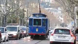 Tranvía azul Barcelona [upl. by Nnep]