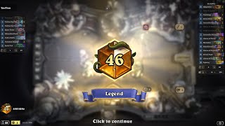 Libram Paladin legend climb to top 50 EU  The Great Dark Beyond  Wild Hearthstone [upl. by Noiztneb773]