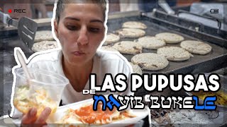 Las PUPUSAS FAVORITAS de NAYIB BUKELE [upl. by Nykal948]