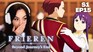 FERN AND STARK 🥹  Frieren Beyond Journeys End Episode 15 Reaction [upl. by Ydnab719]