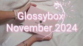 Glossybox November 2024 [upl. by Erual]