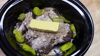 Mississipi Pot Roast in a Crock Pot [upl. by Recor]