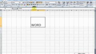 How to change the starting point of text inside a cell  Excel 2007 [upl. by Boone]