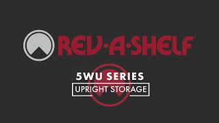 RevAShelf 5WU Series Upright Storage Pullout Organizer  Installations  KitchenSourcecom [upl. by Oinotnanauj748]