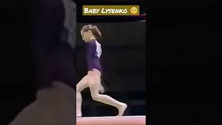 Before They Were Stars ✨ Tatiana Lysenko Татьяна Лысенко Beam gymnasticsshorts [upl. by Nogam]