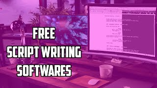 Top 5 Free Script Writing Softwares  Screenplay Writing  தமிழில்  Windows  Mac  Android [upl. by Attenaj]