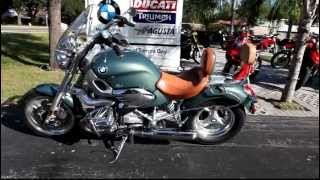 2002 BMW R1200C in Green at Euro Cycles of Tampa Bay [upl. by Nohtanhoj371]