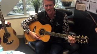 Yamaha TransAcoustic Guitars  Australian Dealers First Impressions [upl. by Elawalo]