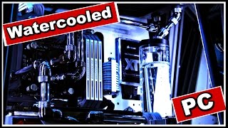 Custom Water Cooled IN WIN TOU PC Case Mod [upl. by Einwat629]