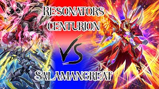 Yugioh Master Duel Centurion Resonators vs Salamangreat [upl. by Mavra]