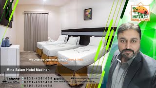 Mina Salam Hotel Madinah hifzatravel madina [upl. by Enylrac]