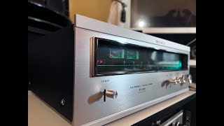 【SONY ST5150】ソニー FMAMヴィンテージチューナー【1973年】 [upl. by Esinej]