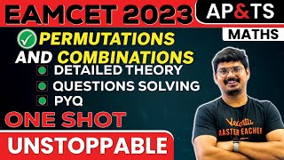 Complete Permutation amp Combination in One Shot  Class11 Maths  EAMCET 2024 Maths  AP ampTS [upl. by Arelus797]